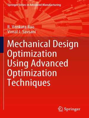 cover image of Mechanical Design Optimization Using Advanced Optimization Techniques